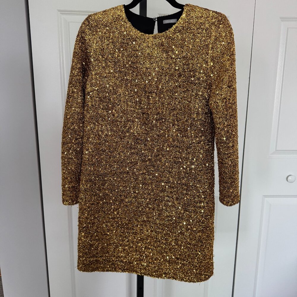 12 Storeez - Gold mini dress